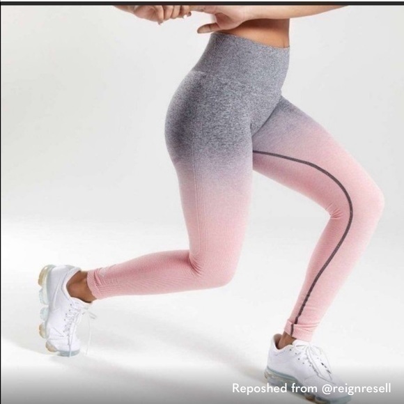Ombre Gymshark leggings size XS - Picture 1 of 7